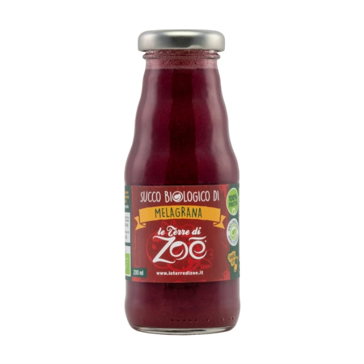 Sok z granatów BIO 200 ml – Le Terre di Zoé, Kalabria