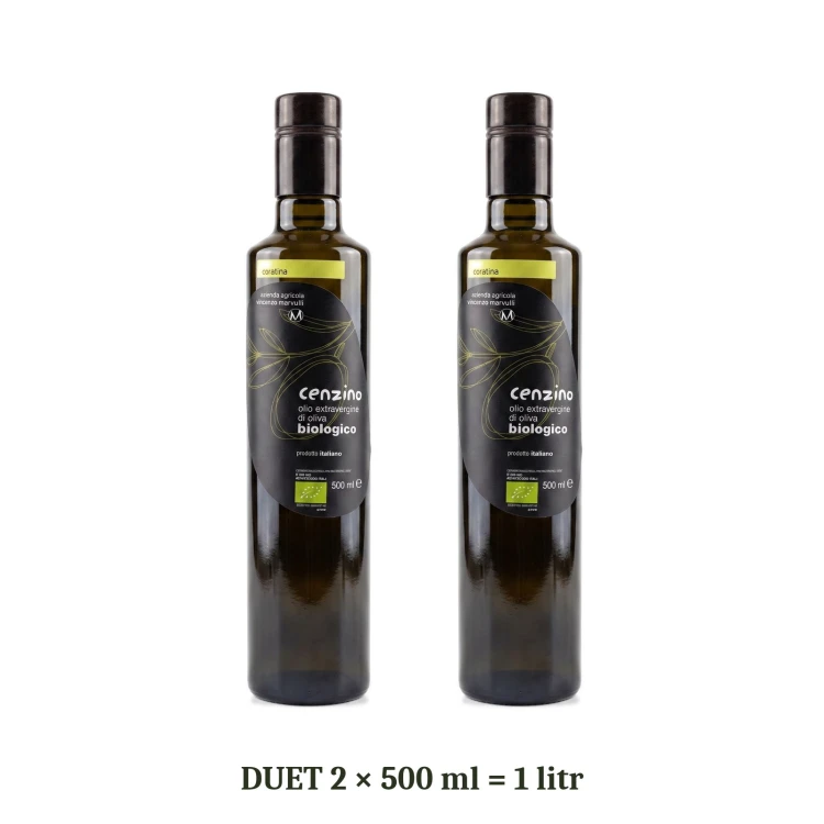 Duet Cenzino Coratina BIO 2×500 ml