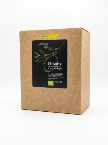 Oliwa Coratina BIO Cenzino 3 l Bag-in-Box