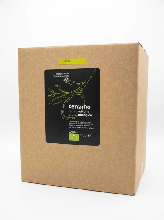 Oliwa Coratina BIO Cenzino 5 l Bag-in-Box