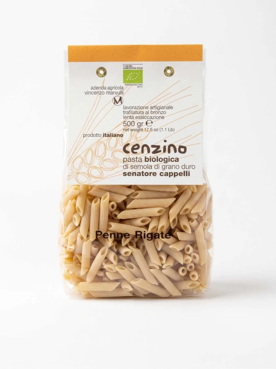 Makaron Penne Rigate Cenzino BIO Senatore Cappelli 500g