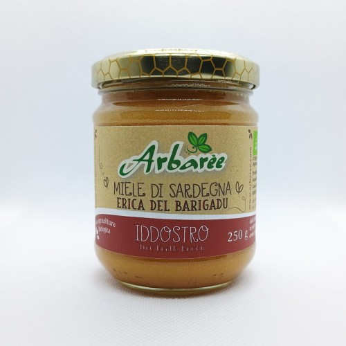 Miód z wrzośca drzewiastego (Erica) BIO z Sardynii 250 g | Arbarèe