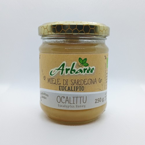 Miód eukaliptusowy (Eucalipto) BIO z Sardynii 250 g | Arbarèe