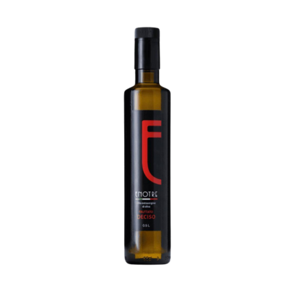Oliwa ekologiczna Enotre Deciso 500 ml z Kalabrii wcześniejszy zbiór.