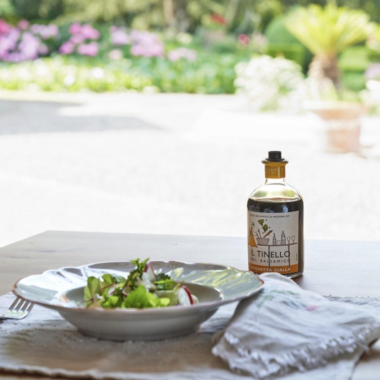 Il Borgo balsamico etykieta żółta ocet balsamiczny