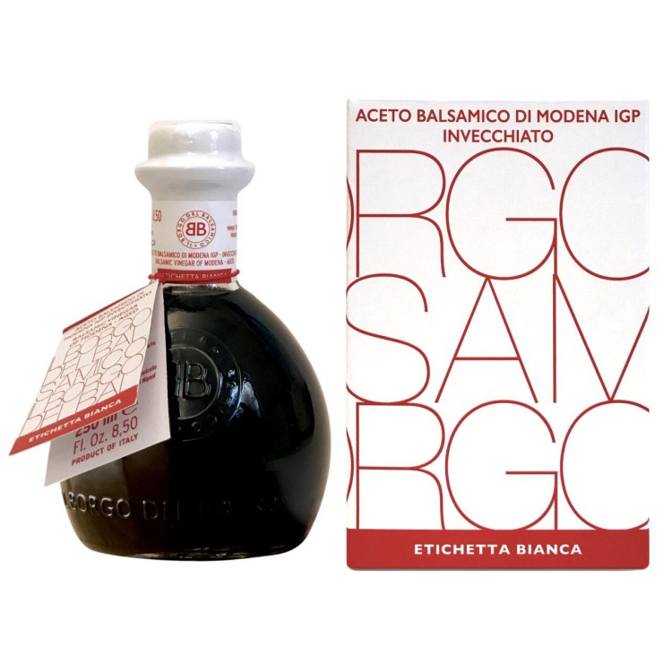 Ocet Balsamiczny z Modeny IGP Invecchiato Il Borgo Biała Etykieta - butelka 250ml
