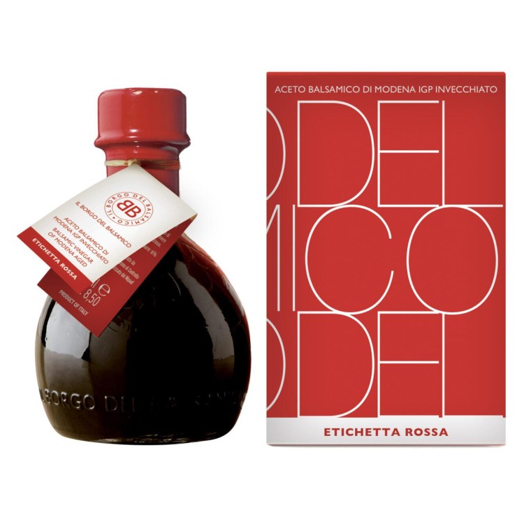 Gęsty Ocet Balsamiczny Invecchiato Il Borgo Czerwona Etykieta - 250ml