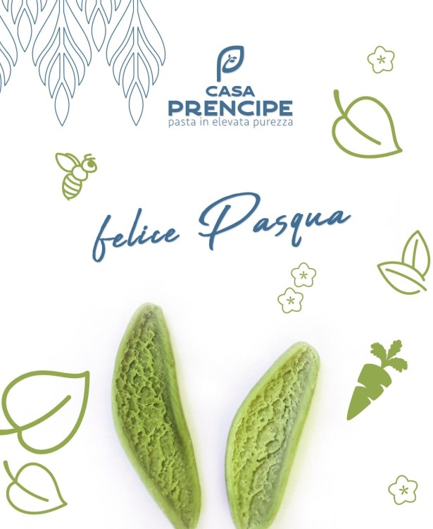 makaron w kształcie liści casa prencipe apulia