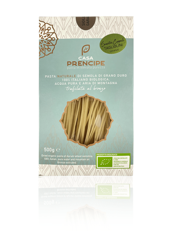 Makaron Tagliolini BIO z pszenicy Senatore Cappelli Casa Prencipe 500g