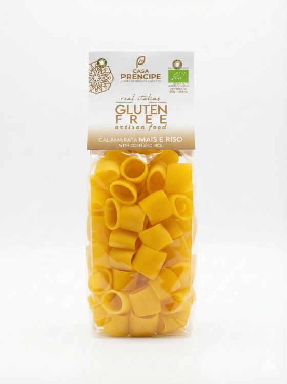Makaron bezglutenowy Calamarata BIO Casa Prencipe 250g