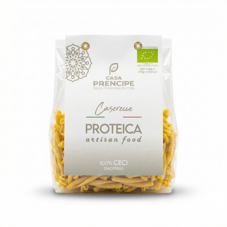 Makaron proteinowy BIO Caserecce 100% Ciecierzyca Casa Prencipe 250g