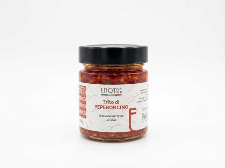 Słoik Trito di Peperoncino Enotre siekane papryczki
