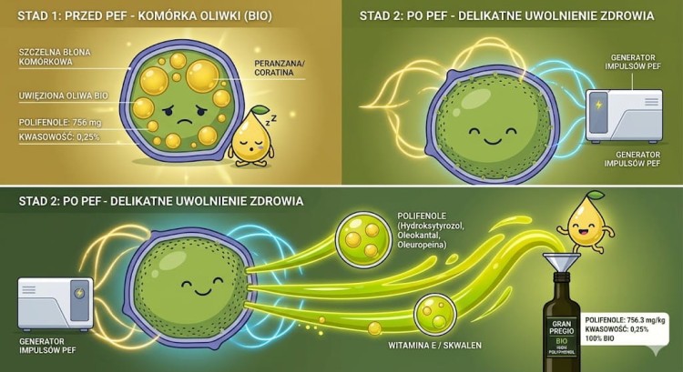 metoda pef tłoczenia oliwy