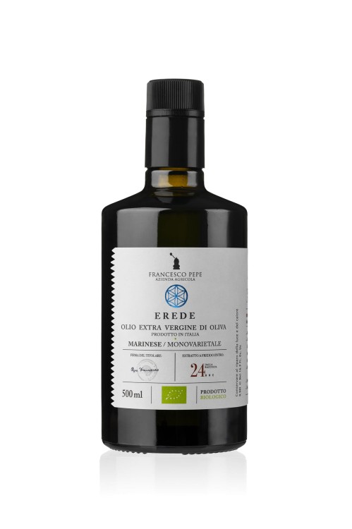 Medyczna oliwa wysokopolifenolowa BIO 1180mg Erede Francesco Pepe 500ml