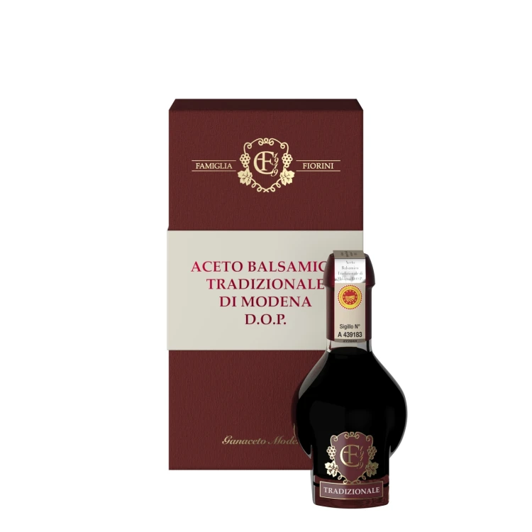 12-letni tradycyjny ocet balsamiczny z Modeny D.O.P. Bottega Fiorini w oryginalnej butelce 100 ml Giugiaro