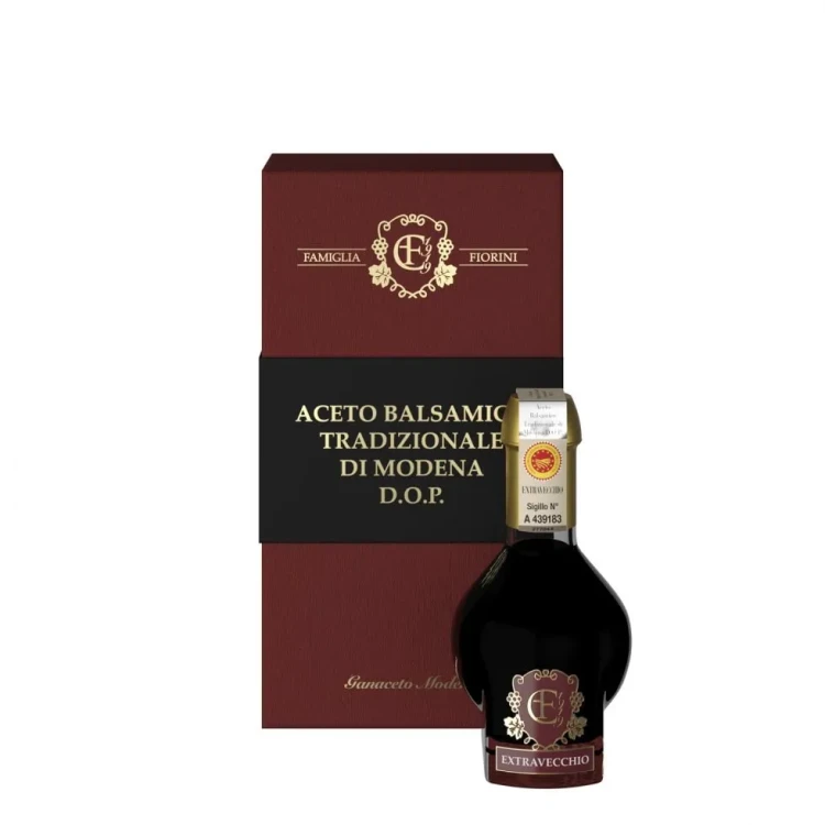 Luksusowy prezent 25-letni ocet balsamiczny z Modeny DOP Extravecchio w ozdobnym pudełku