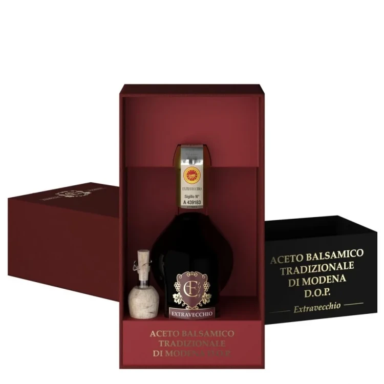 Elegancki kartonik prezentowy na ocet balsamiczny Famiglia Fiorini z Modeny