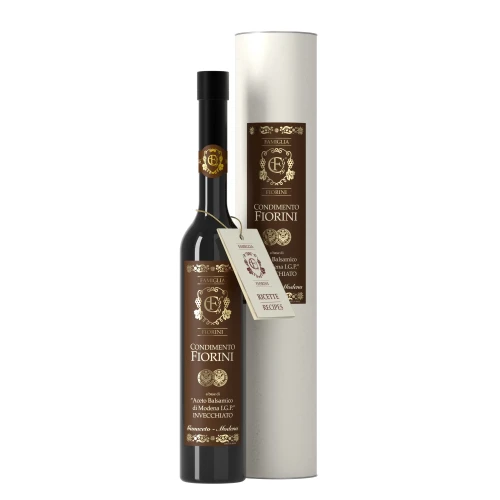 Gęsty ocet dressing balsamiczny na prezent Condimento Barricato Famiglia Fiorini tuba