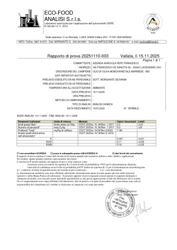 wysokopolifenolowa oliwa bio eredy 1180
