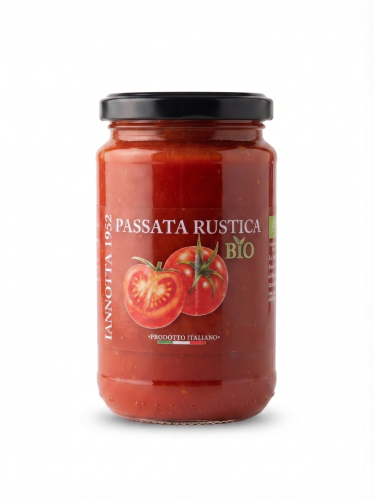Passata Rustica BIO 290g od Lucia Iannotta. 100% organicznych pomidorów.