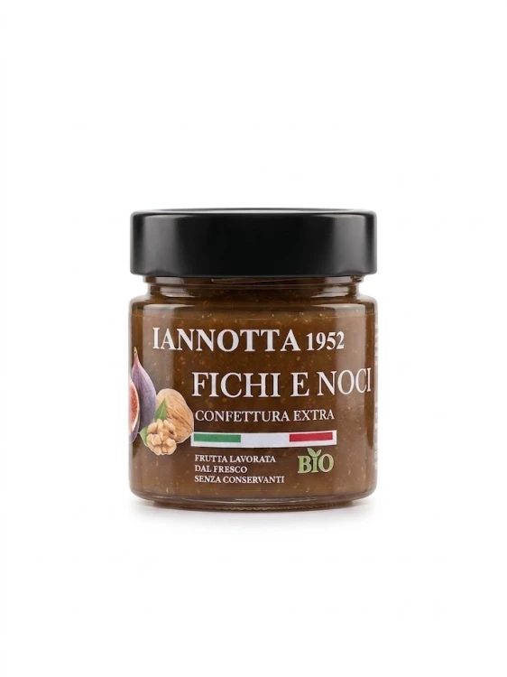 Ekologiczna konfitura z fig i orzechów BIO 250g od Lucia Iannotta.