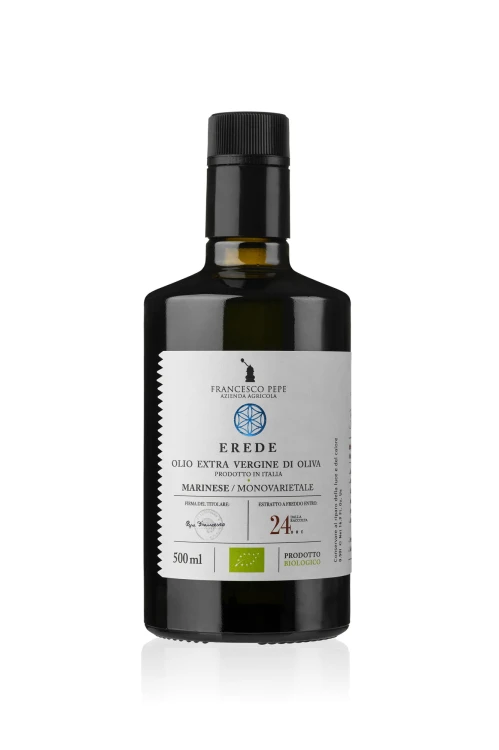 Medyczna oliwa wysokopolifenolowa BIO 1180mg Erede Francesco Pepe 500ml