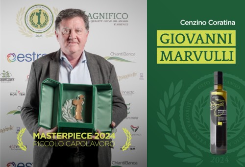 Zestaw ekologicznych oliw Cenzino Ogliarola i Coratina Giovanni Marvulli Matera