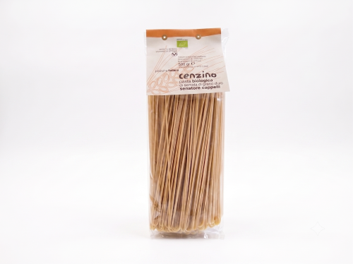 Ekologiczny włoski makaron spaghetti Cenzino BIO 100% Senatore Cappelli